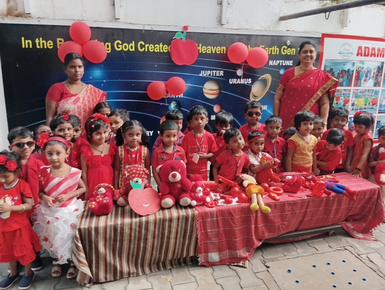 Red colours day 